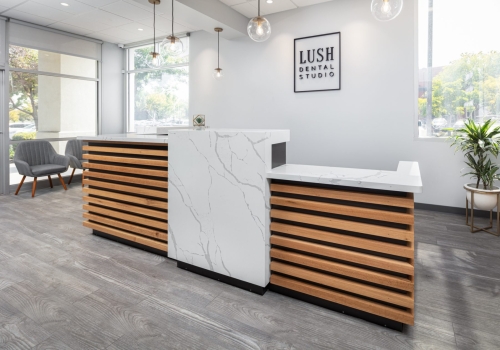 Custom Reception Desk