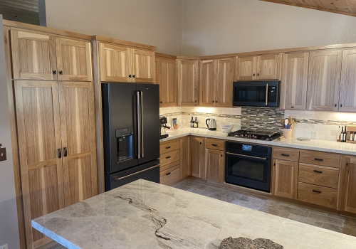 Hickory Kitchen Cabinets – Tahoe, Ca.
